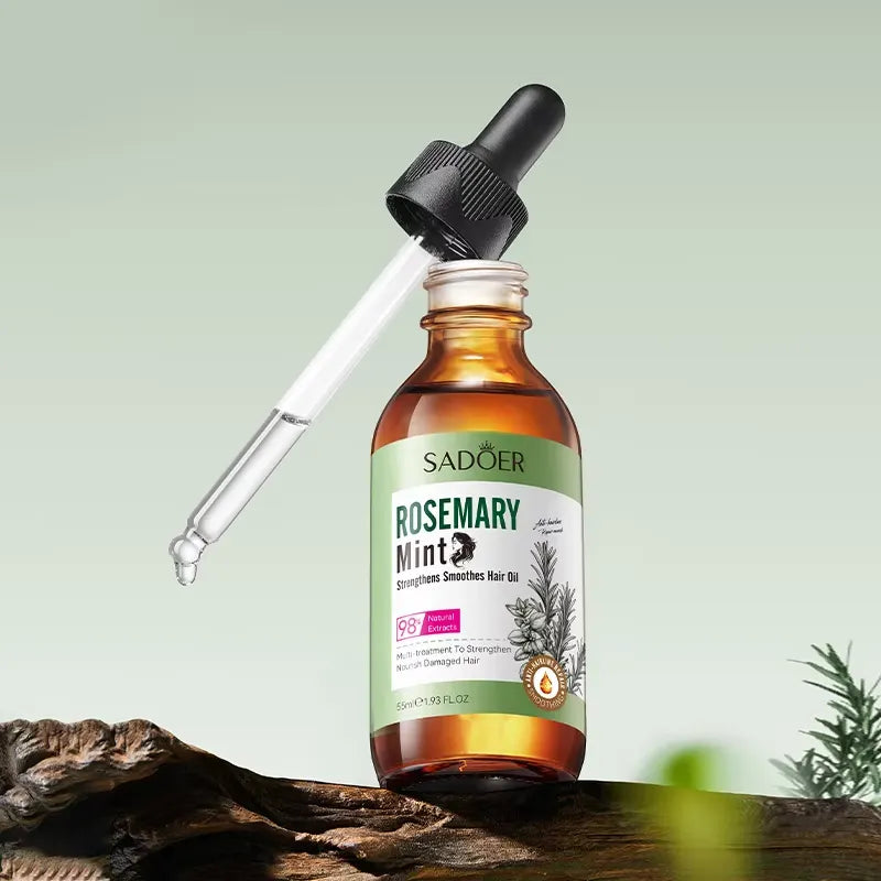Sadoer Rosemary Mint Strengthens Repair Hair Oil - 55ml