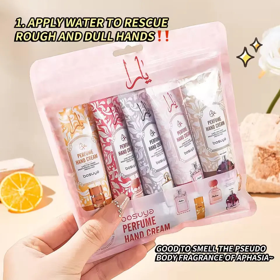 Yara 5 In 1 Perfume Fragrance Hydrating And Moisturizing Hand Cream