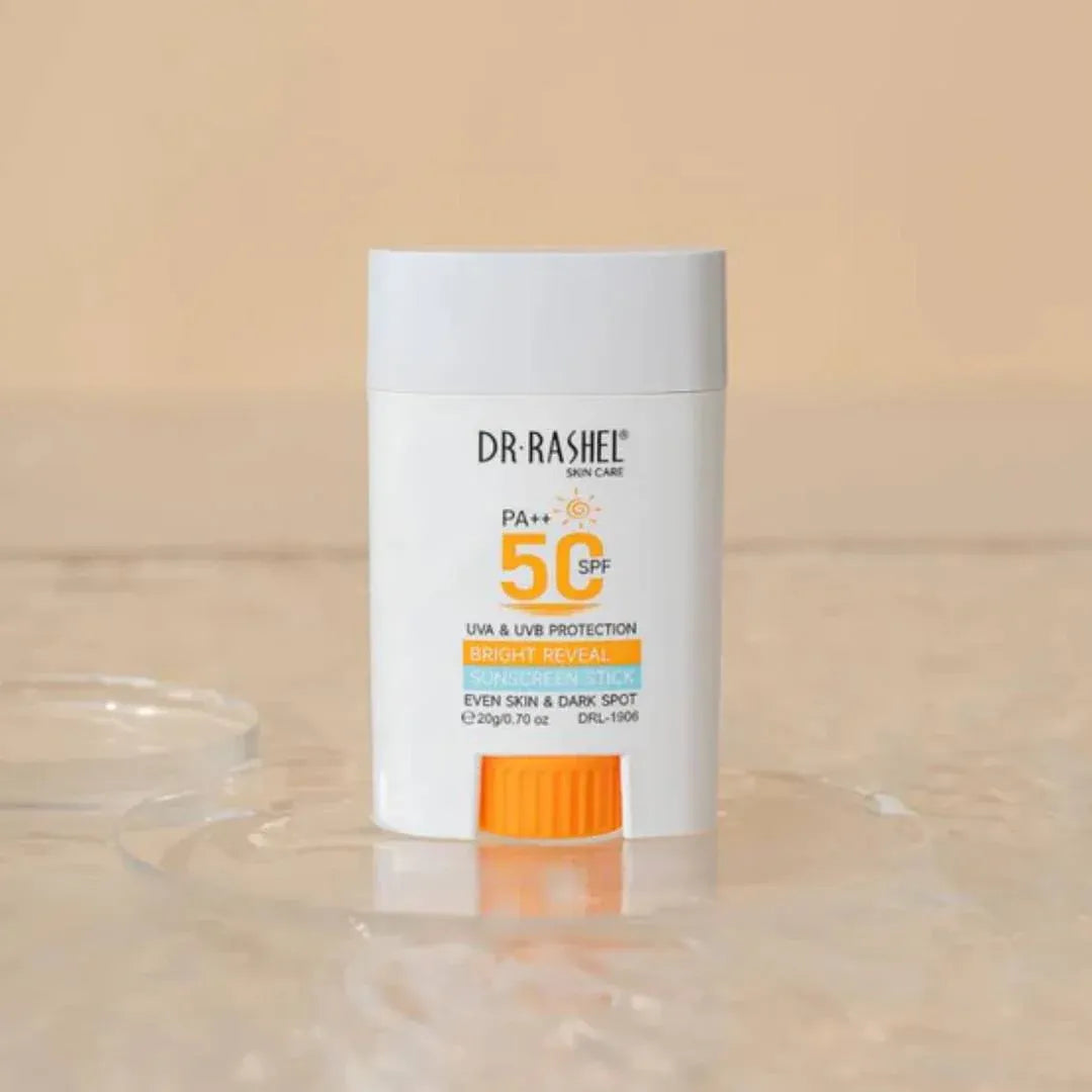 Dr Rashel UVA & UVB Protection Bright Reveal Sunscreen Stick PA++SPF50