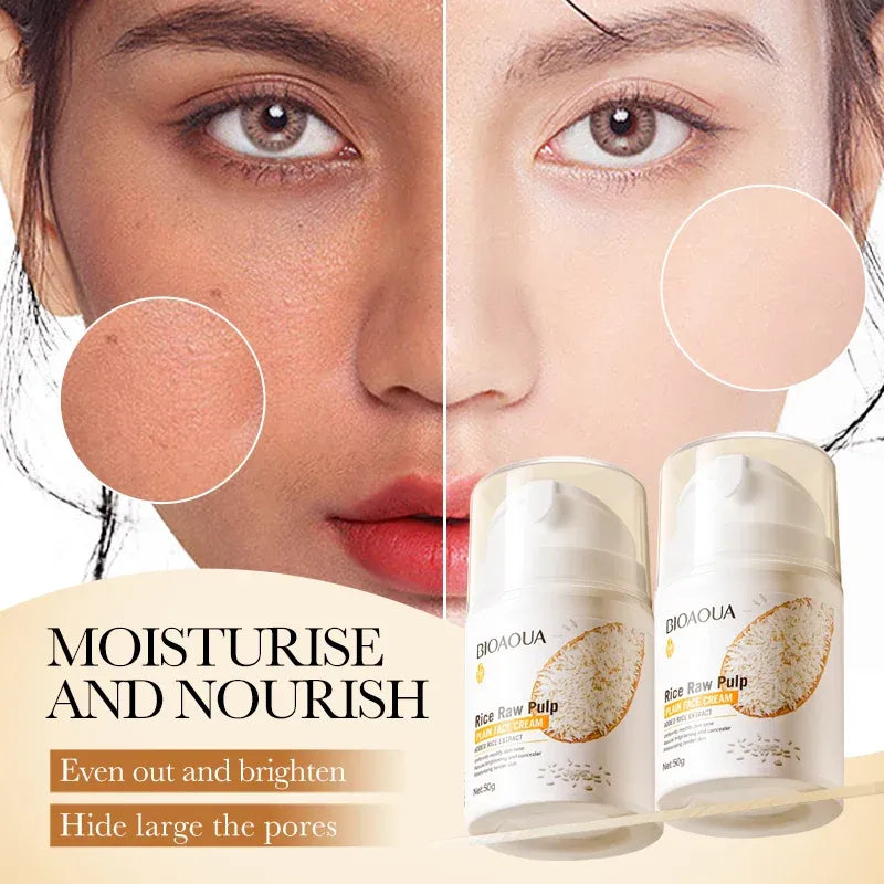 Bioaqua Rice Raw Pulp Whitening Roll-On - 50ml