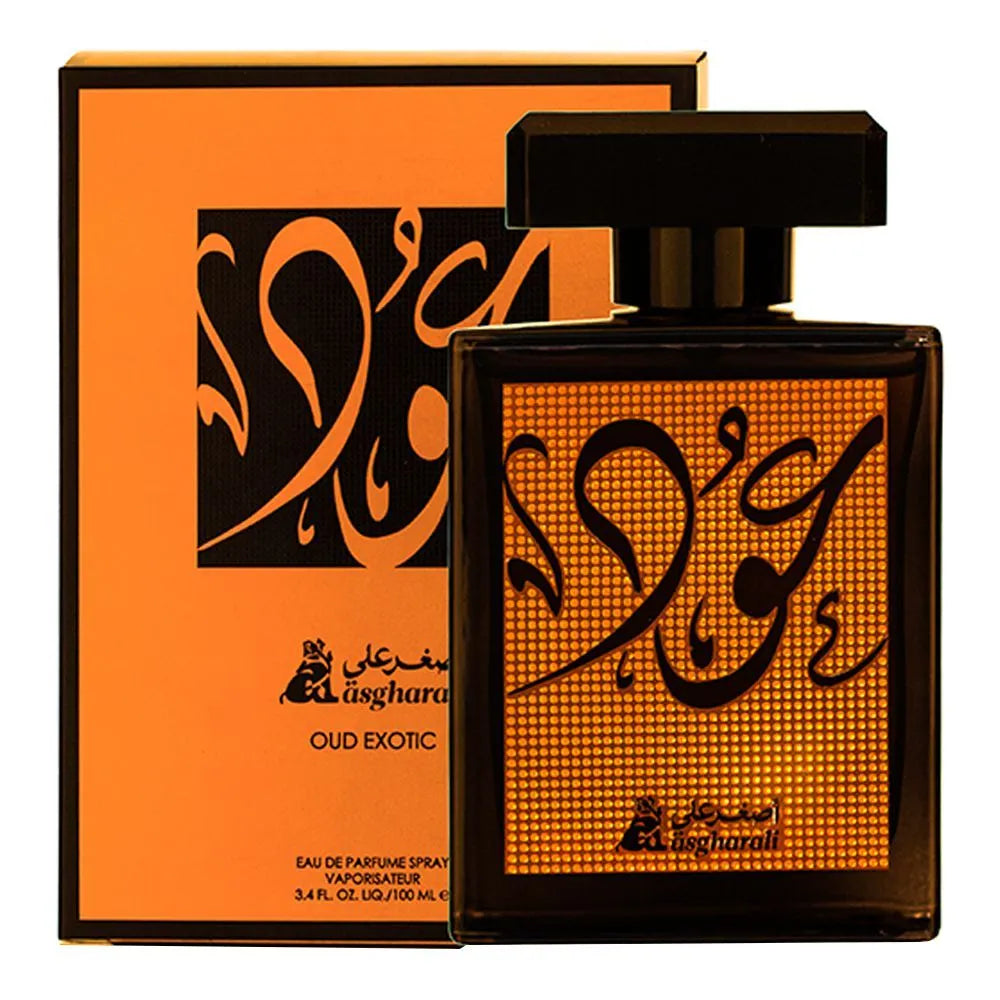 Asgharali Exotic Oud Eau De Parfum, Fragrance For Men & Women - 100ml