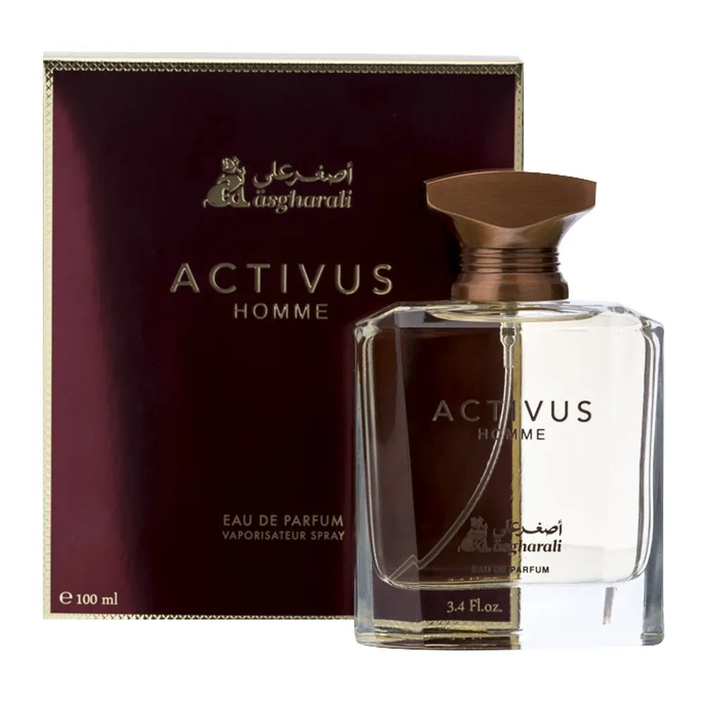 Asgharali Activus Homme Eau De Parfum, Fragrance For Men - 100ml