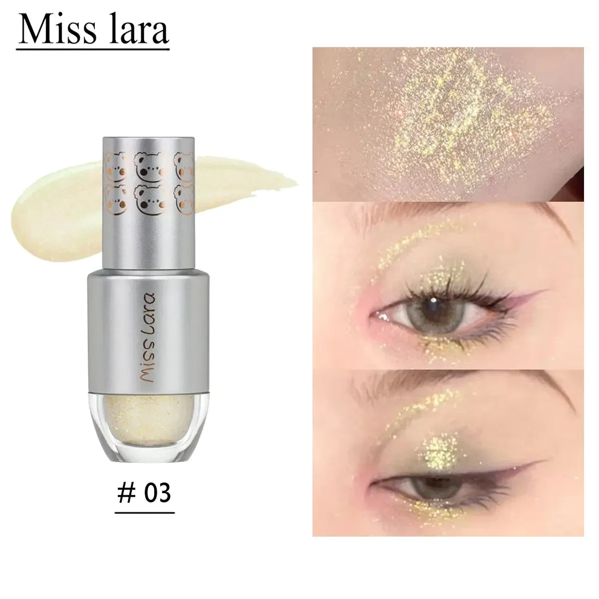 Miss Lara Your Life Beautiful Shimmering Glitter Liquid Highlighter