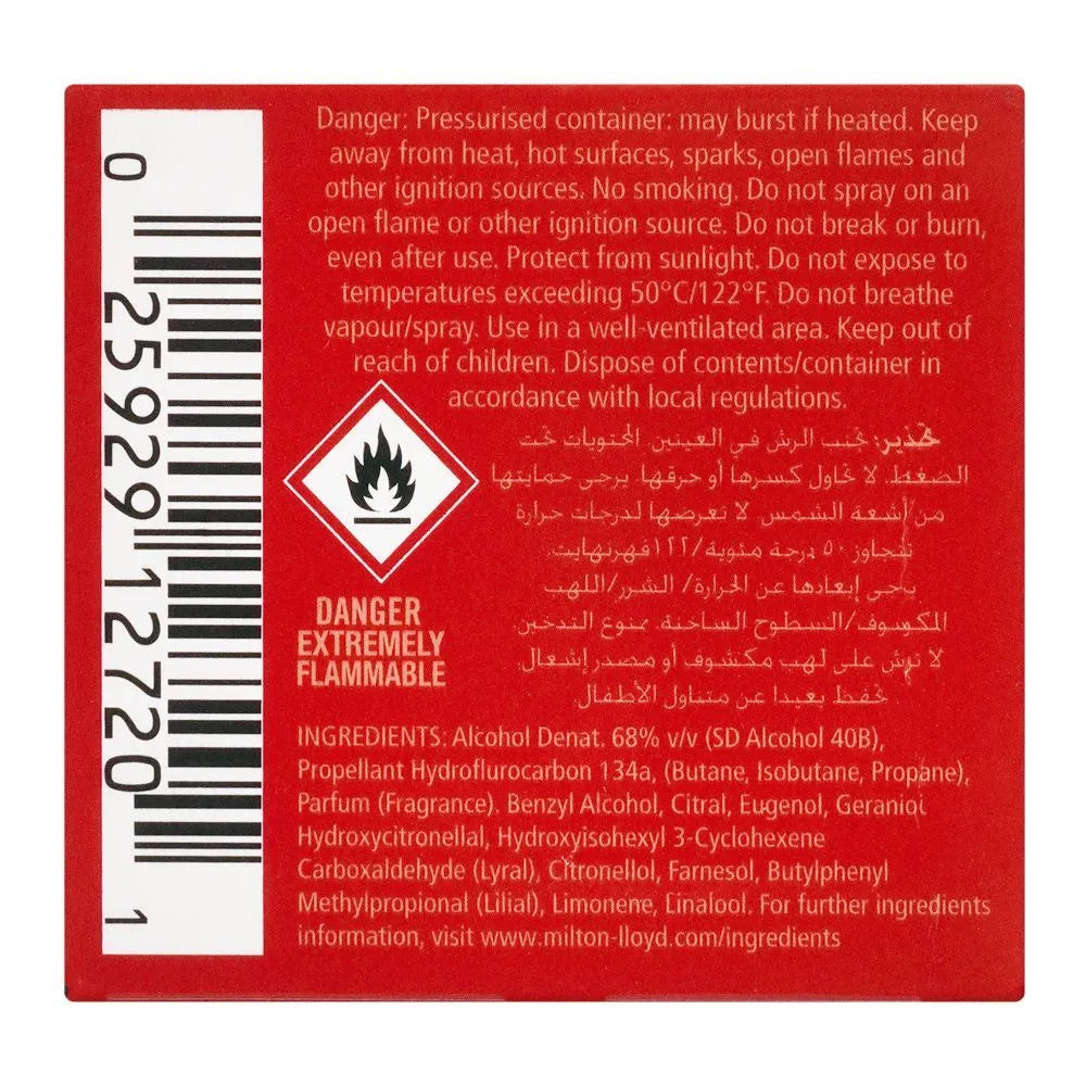 Milton Lloyd Color Me Red Femme Eau De Parfum, For Women - 100ml