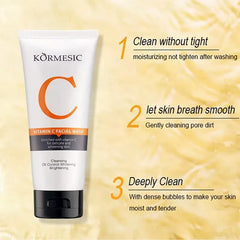 KORMESIC Facial Cleanser Whitening Face Wash With Vitamin C - 100ml