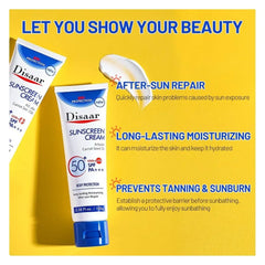 Disaar Arbutin Carrot Seed Oil Sunscreen Cream SPF50 -  100g