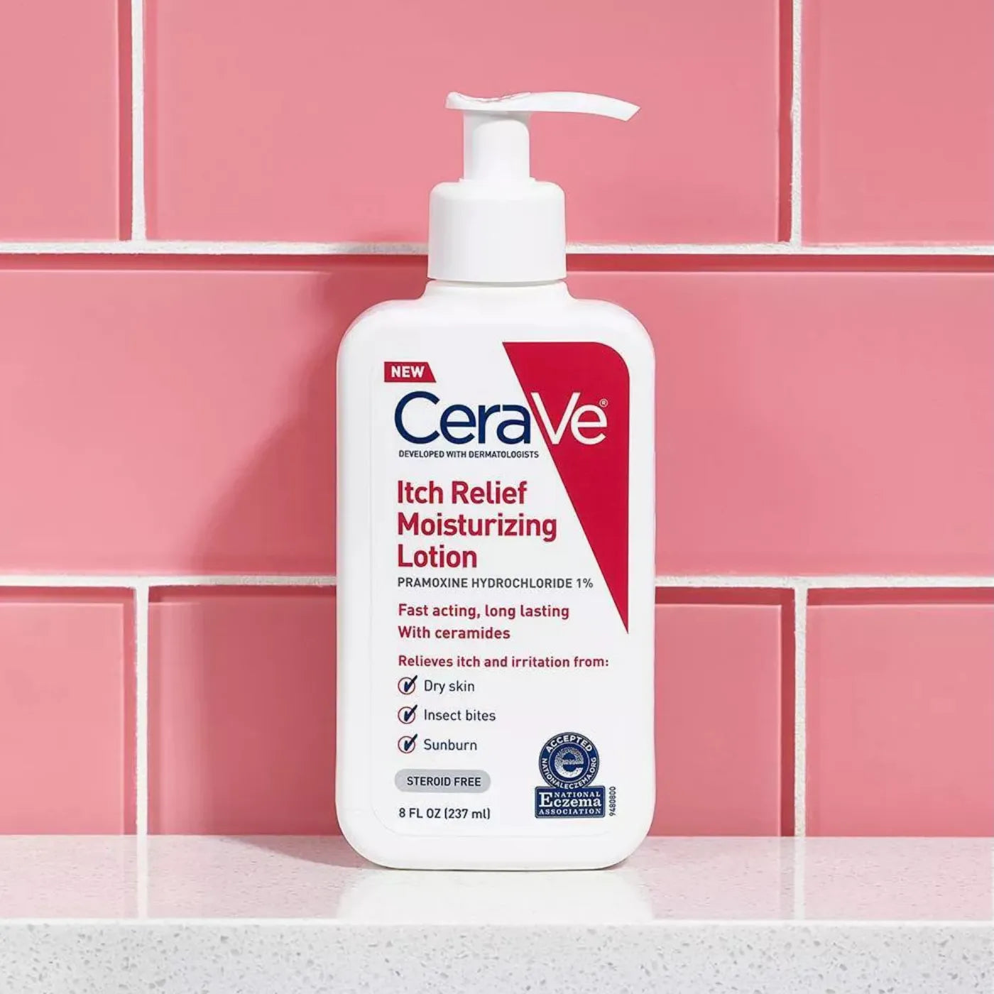 CeraVe Itch Relief Moisturizing Lotion – 237 ml – 100% Original