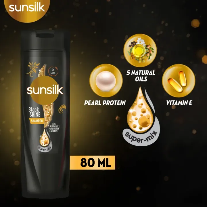 Sunsilk Shampoo Black Shine