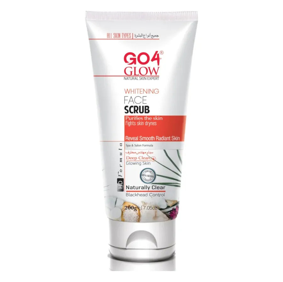 GO4 GLOW Whitening Face Scrub - 200g