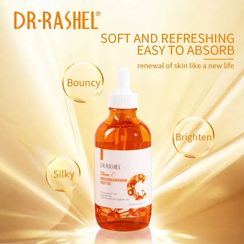 Dr Rashel Vitamin C Nourishing & Repairing Body Oil - 100ml