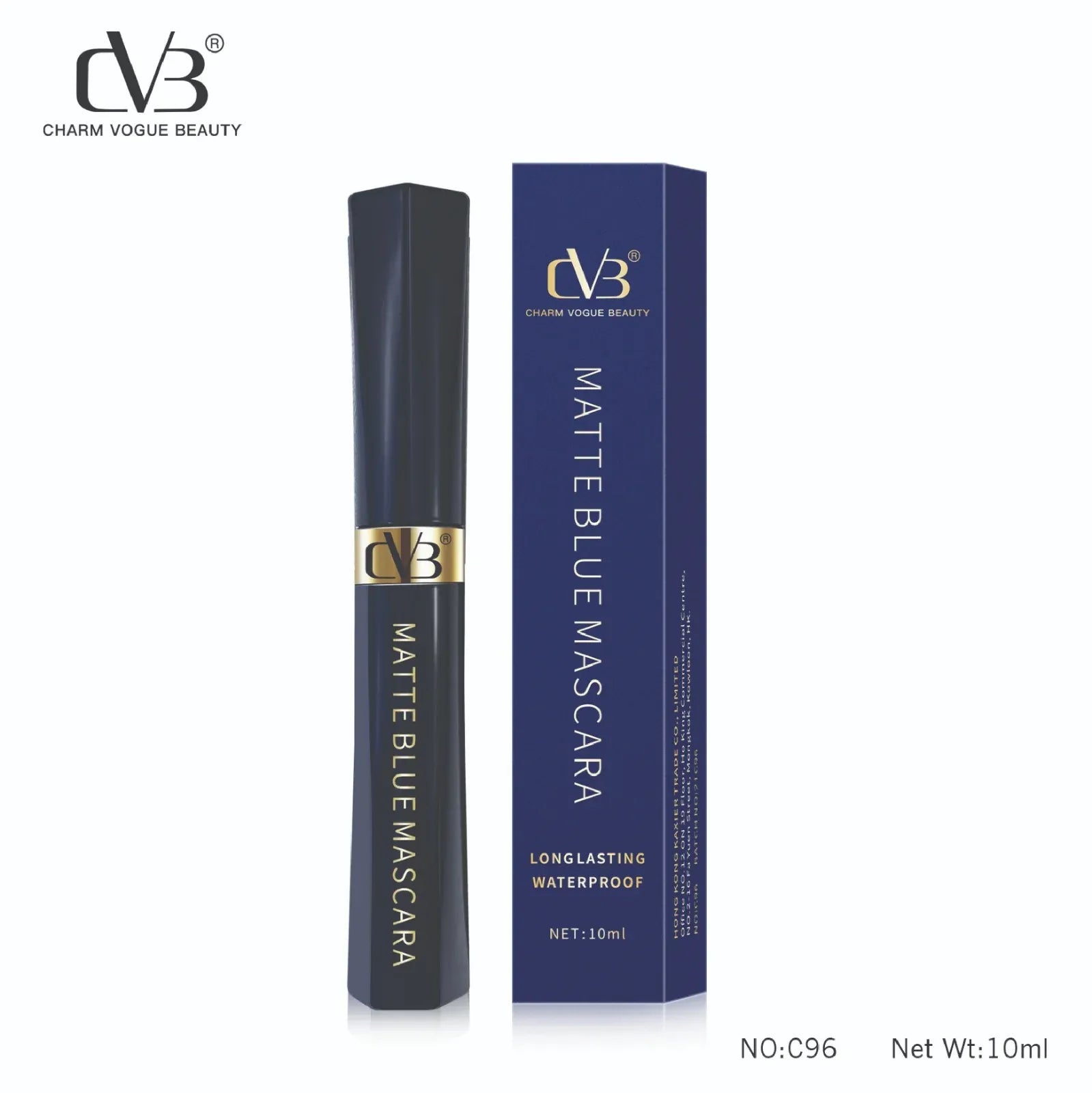 CVB Matte Blue Waterproof Mascara