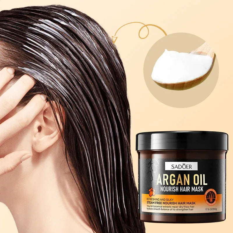 SADOER Argan Oil Nourish Mask for Damaged Hair - 500gm