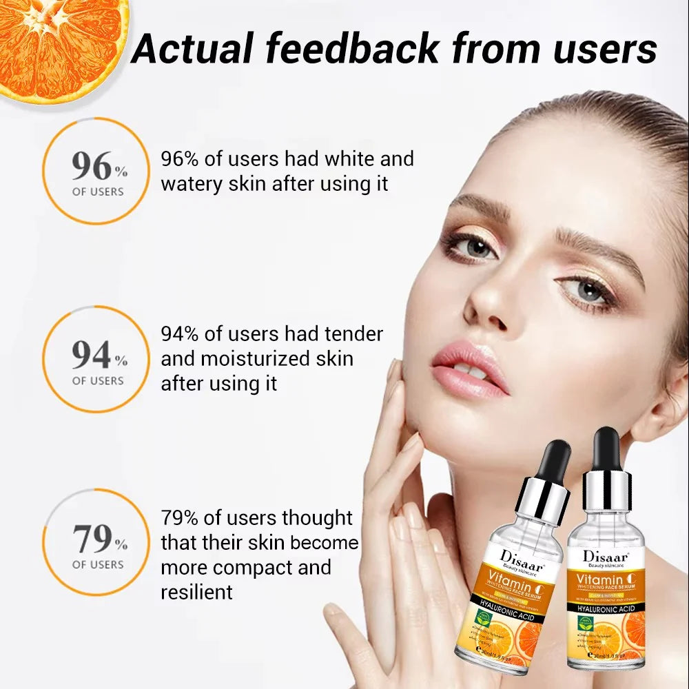 DISAAR Vitamin C Whitening Face Serum - 30ml