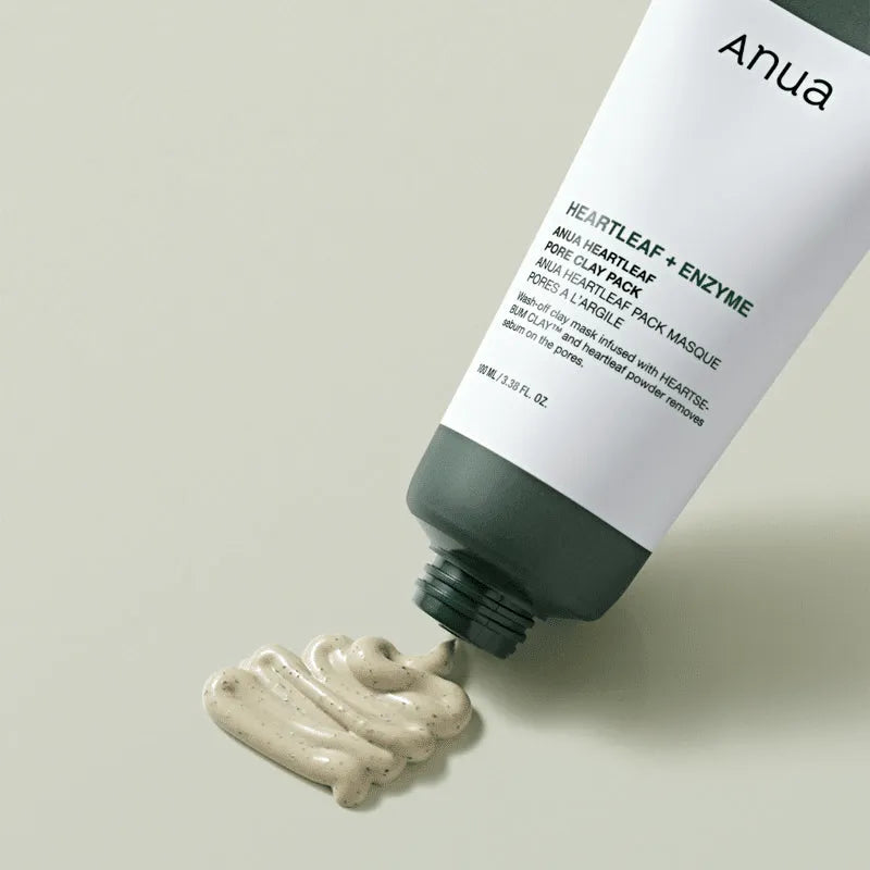 ANUA Heartleaf + Enzymes Pore Clay Pack - 100ml
