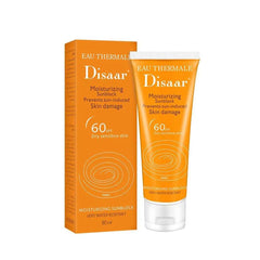 Disaar Moisturizing Sunblock  Dry Sensitive Skin SPF60 - 80ml