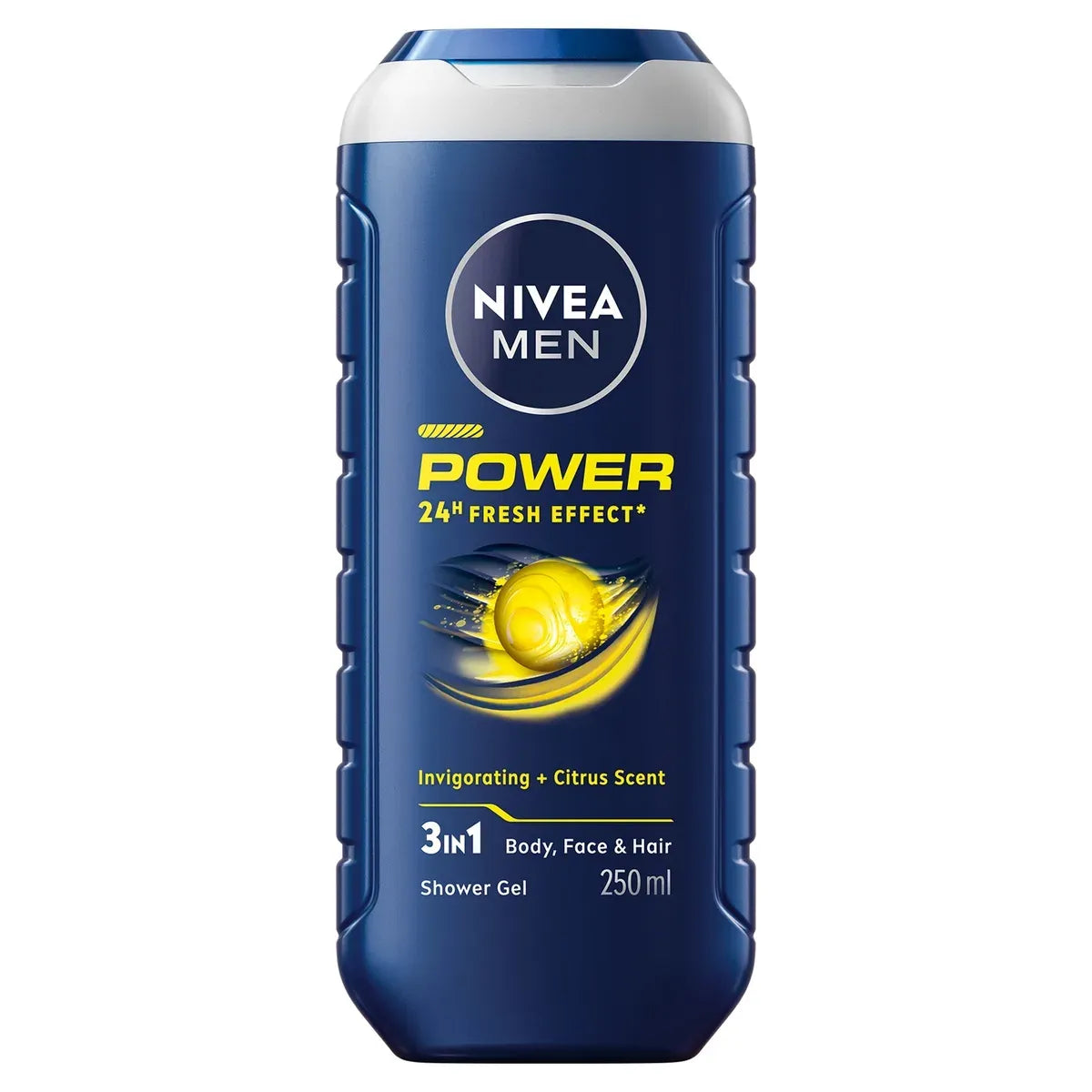 Nivea Men Power Fresh 3-in-1 Shower Gel – 250ml