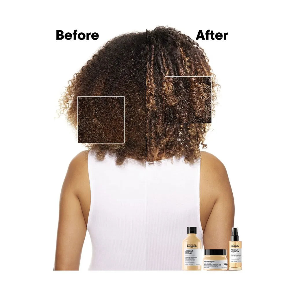 L'Oreal Professionnel Serie Expert Protein + Gold Quinoa Absolut Repair Dry And Damage Hair Shampoo - 300ml