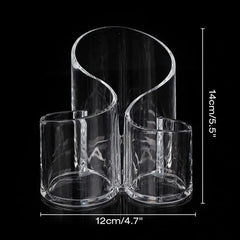 Cosmetic Organizer – Transparent Acrylic Makeup Brush Holder