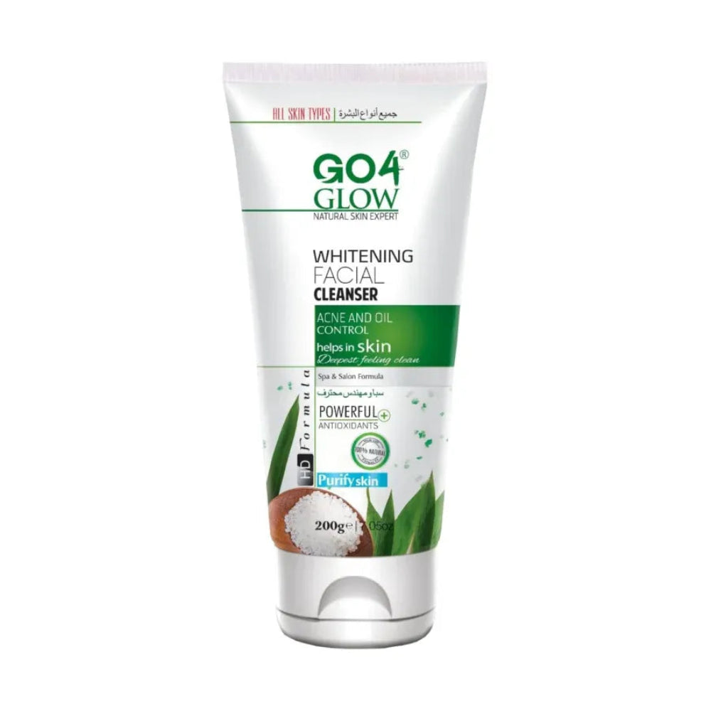 GO4 GLOW Whitening Facial Cleanser - 200g