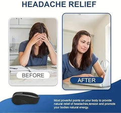 Sugar Control LI4 Acupressure Point Clip, Headache, Migraine &Tension Relief Light Weight