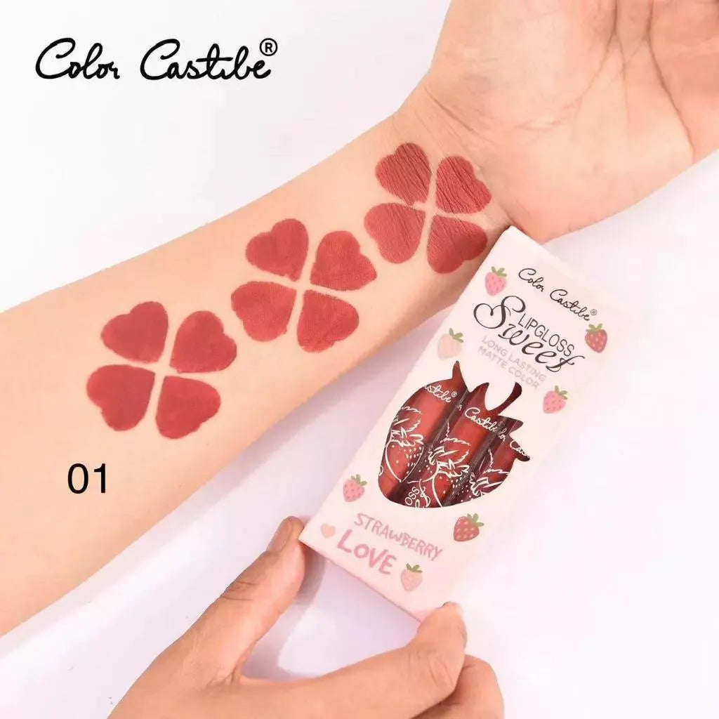 Color Castle Sweet LipGloss - 4 Pcs