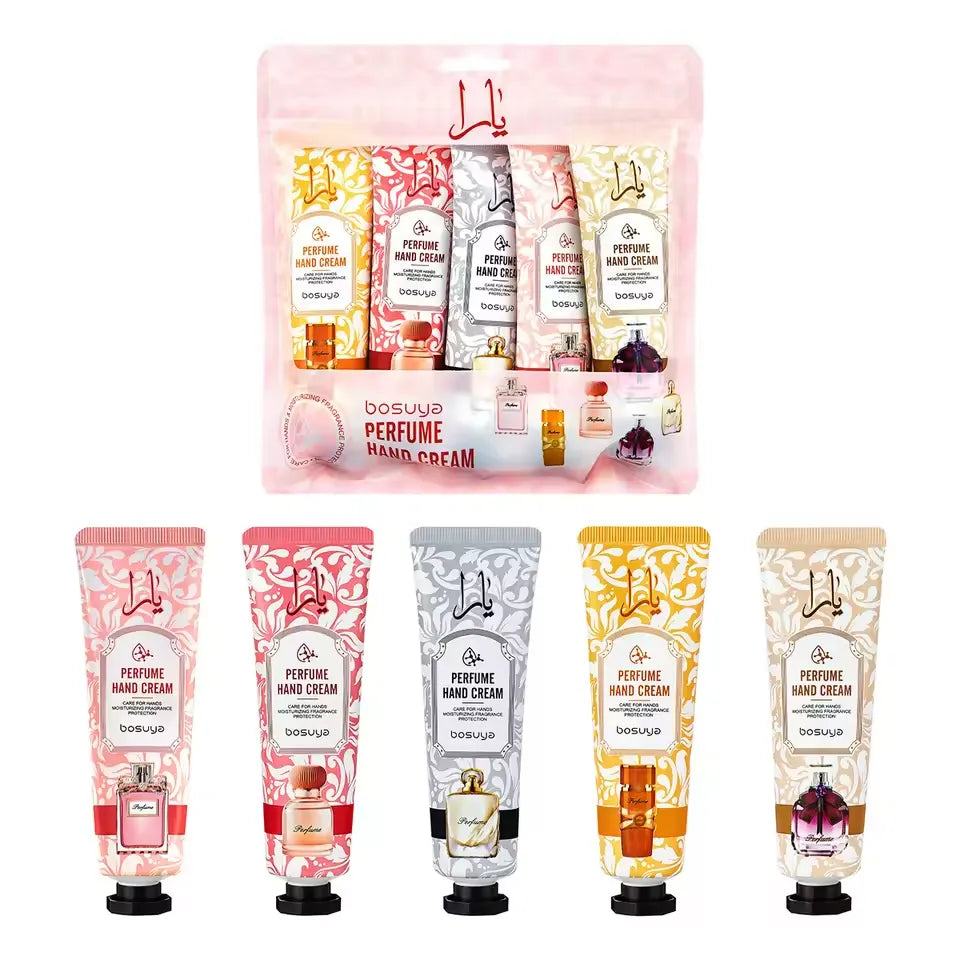 Yara 5 In 1 Perfume Fragrance Hydrating And Moisturizing Hand Cream