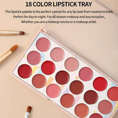 Mocallure 18-Color Lipstick Kit