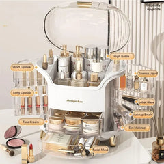Luxury Cosmetic Organizer, Dustproof and Waterproof Makeup Vanity Organizer