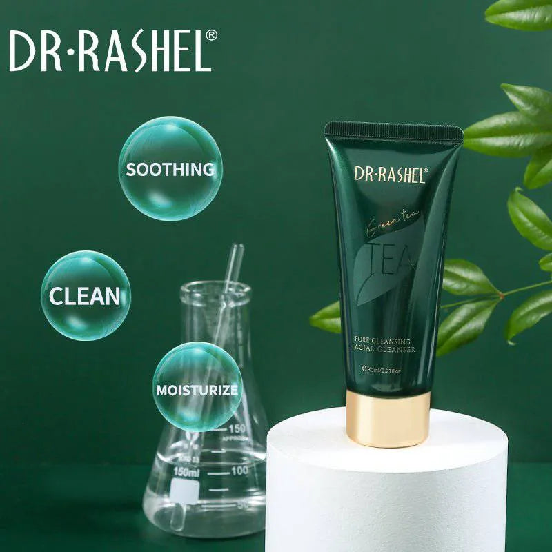 Dr.Rashel Green Tea Pore Cleansing Facial Cleanser - 80ml