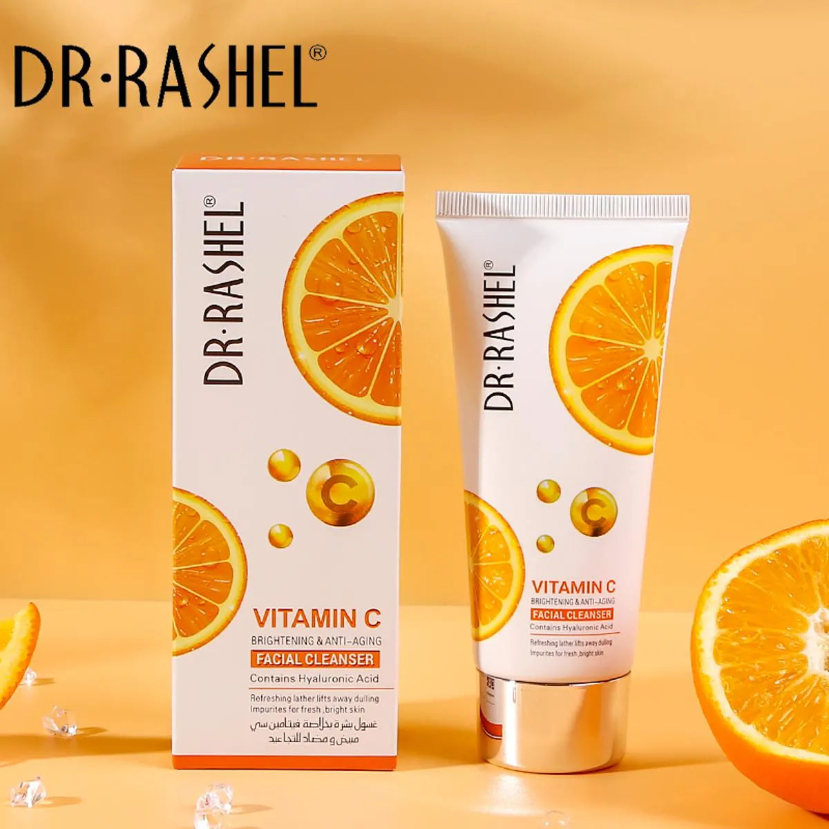 Dr Rashel Vitamin C Brightening & Anti-Aging Facial Cleanser – 80 ml