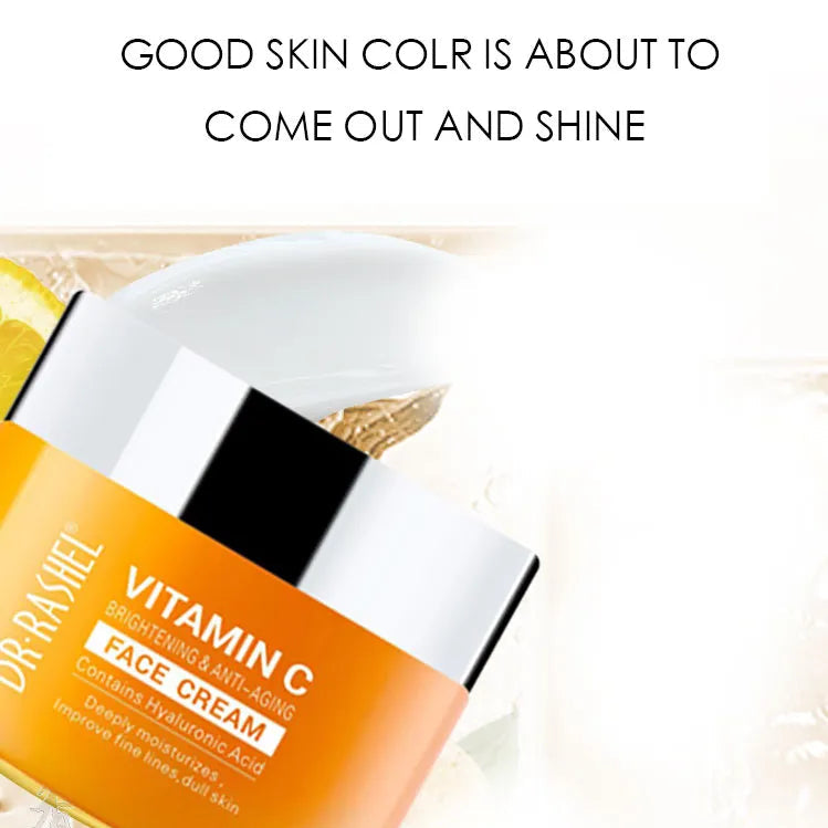 Dr Rashel Vitamin C Brightening & Anti-Aging Face Cream – 50 g