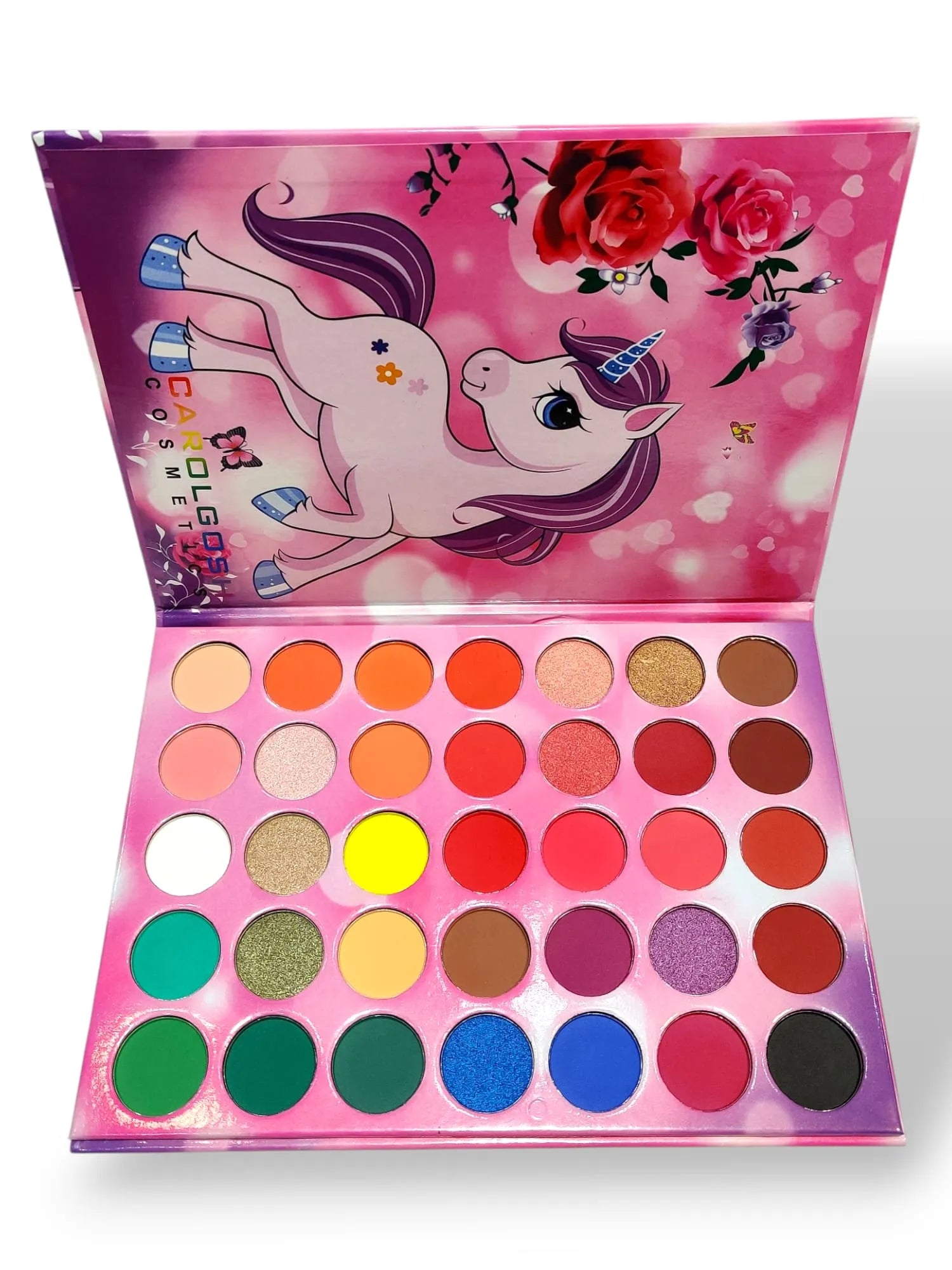 Sparkle & Shine Makeup Unicorn Eye Shadow Palette - 35 Colors