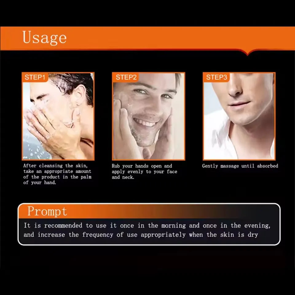 Bioaqua Men Water Activation Energy Moisturizing Cream - 50g