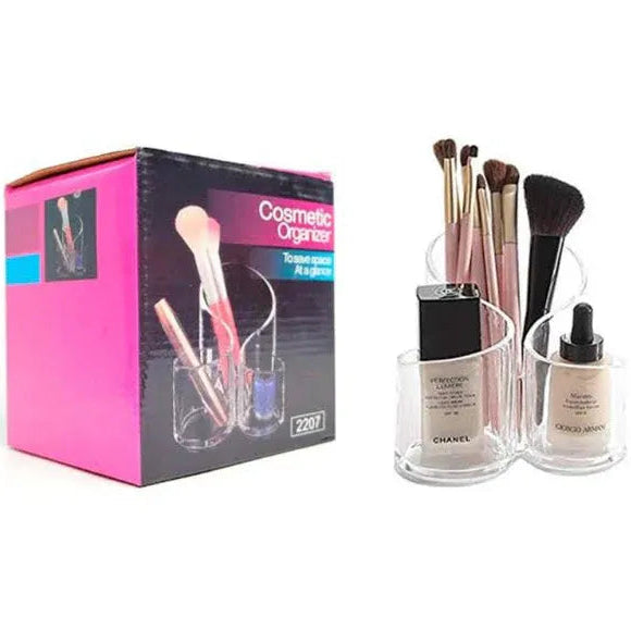Cosmetic Organizer – Transparent Acrylic Makeup Brush Holder