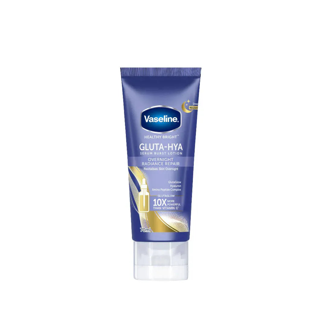 Vaseline Gluta-Hya Serum Burst Lotion Over Night Radiance Repair - Made in Thailand