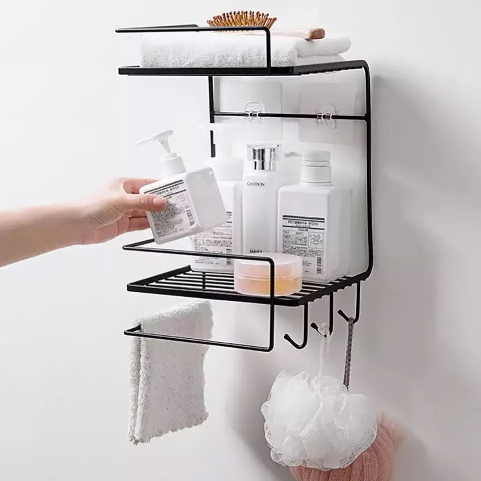 2 Layer Corner Storage Shelves