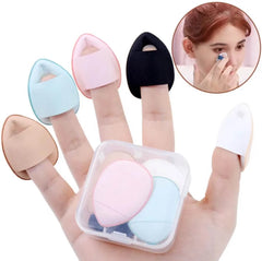Top Beauty 12 Pcs Mini Finger Puff