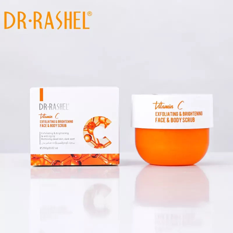 Dr Rashel Vitamin C Exfoliating & Brightening Face & Body Scrub - 250g