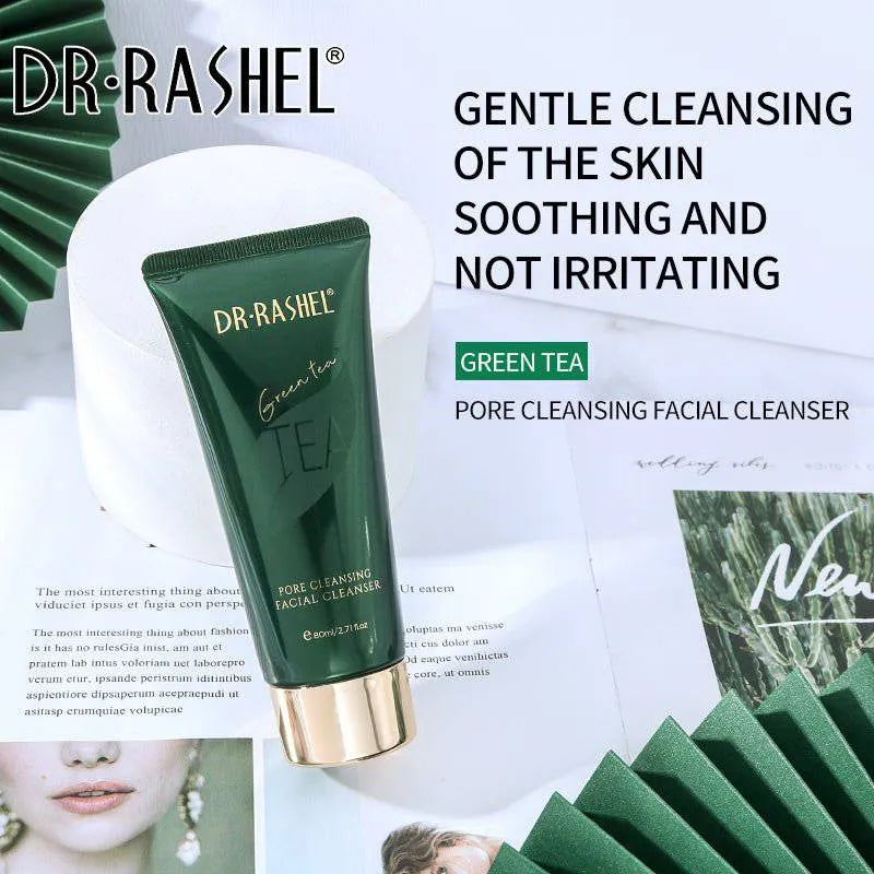 Dr.Rashel Green Tea Pore Cleansing Facial Cleanser - 80ml