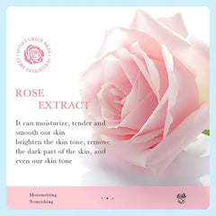 Sadoer Exfoliating Body Butter Cream Lotion Rose - 200g