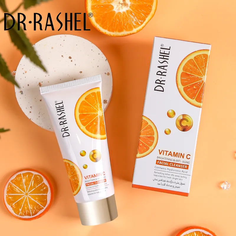 Dr Rashel Vitamin C Brightening & Anti-Aging Facial Cleanser – 80 ml