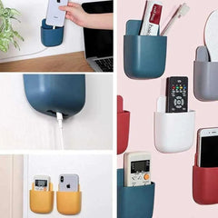 Multi function Wall-Mounted Mobile Phone Plug Holder