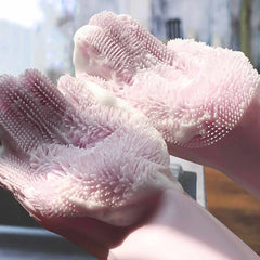 Kitchen Gloves Silicone Dishwashing Gloves