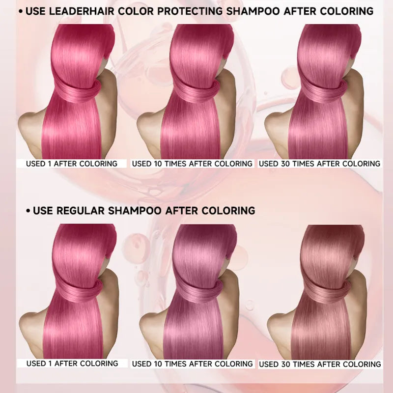 Leaderhair Professional Shampoo Color Lock Protecting - 330ml