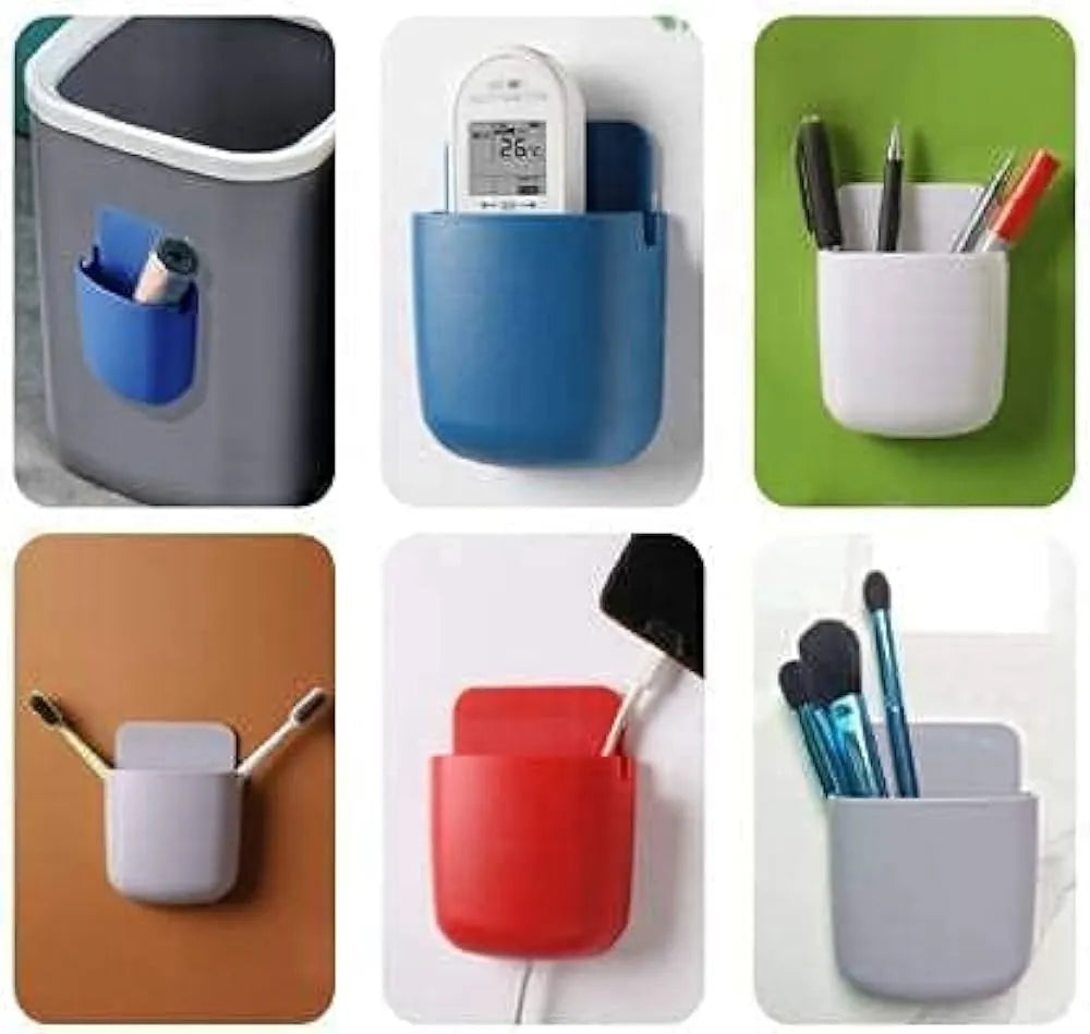 Multi function Wall-Mounted Mobile Phone Plug Holder