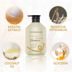 Leaderhair Deep Repair Sulfate Free Shampoo Damaged Hair with Nourishing Care - 330ml