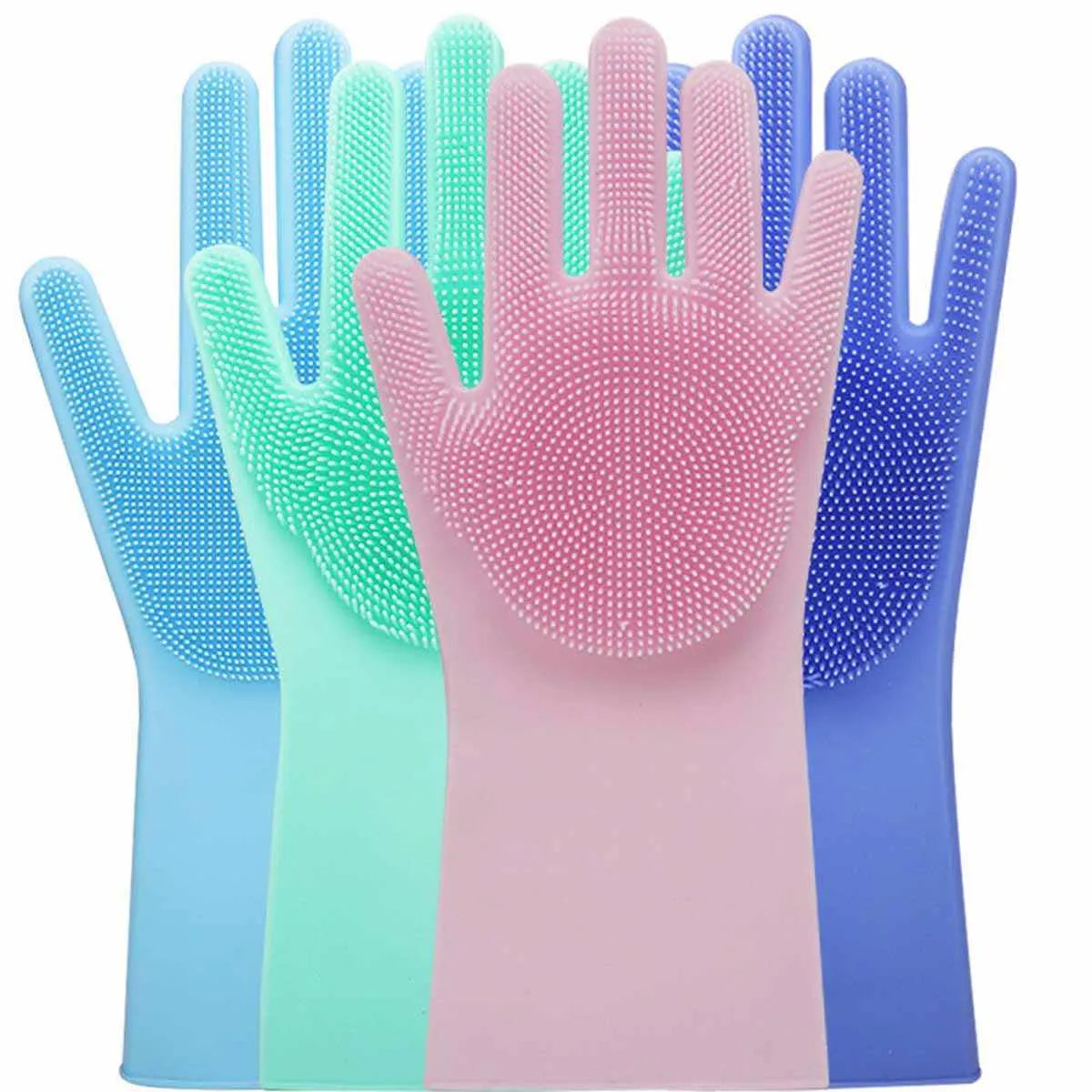 Kitchen Gloves Silicone Dishwashing Gloves
