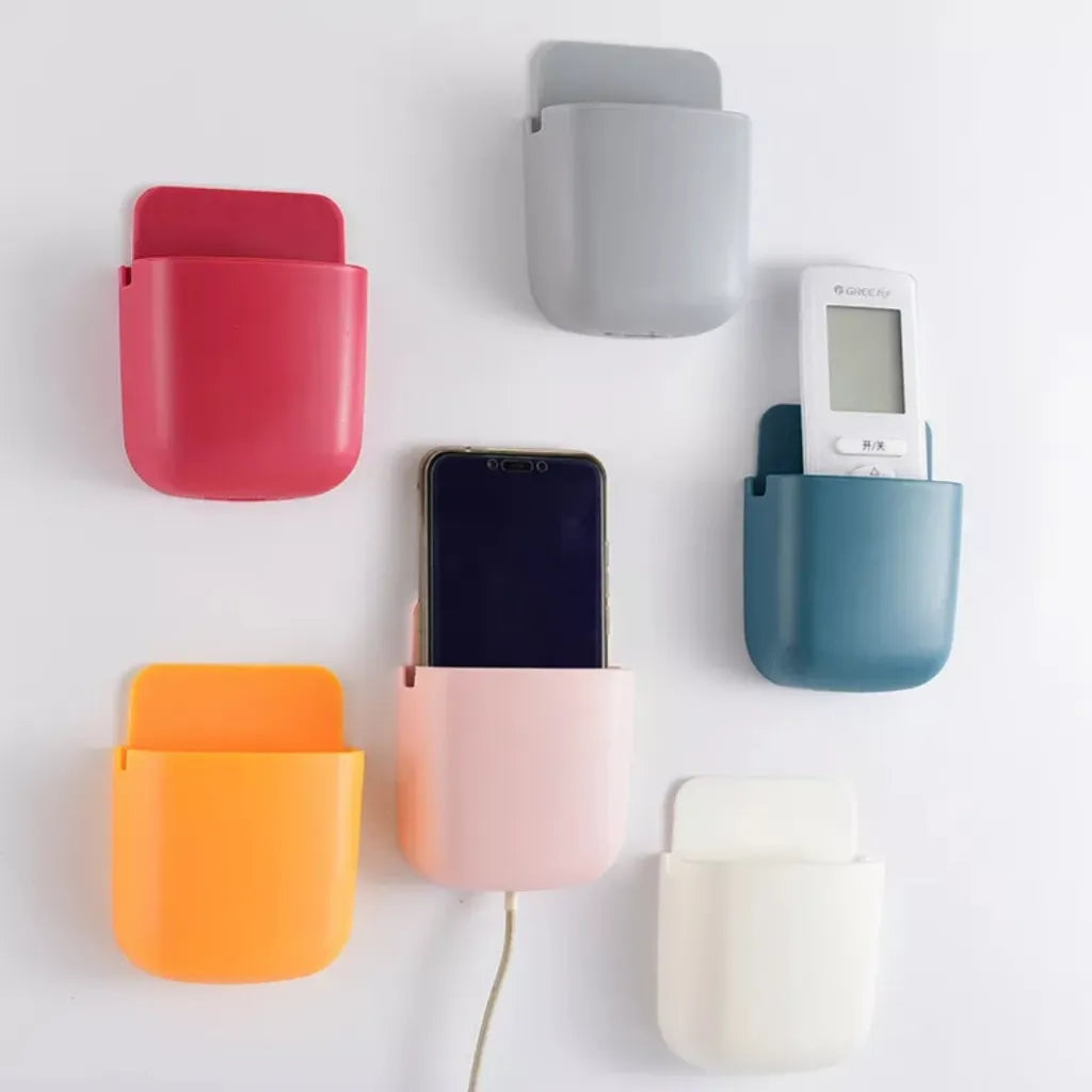 Multi function Wall-Mounted Mobile Phone Plug Holder