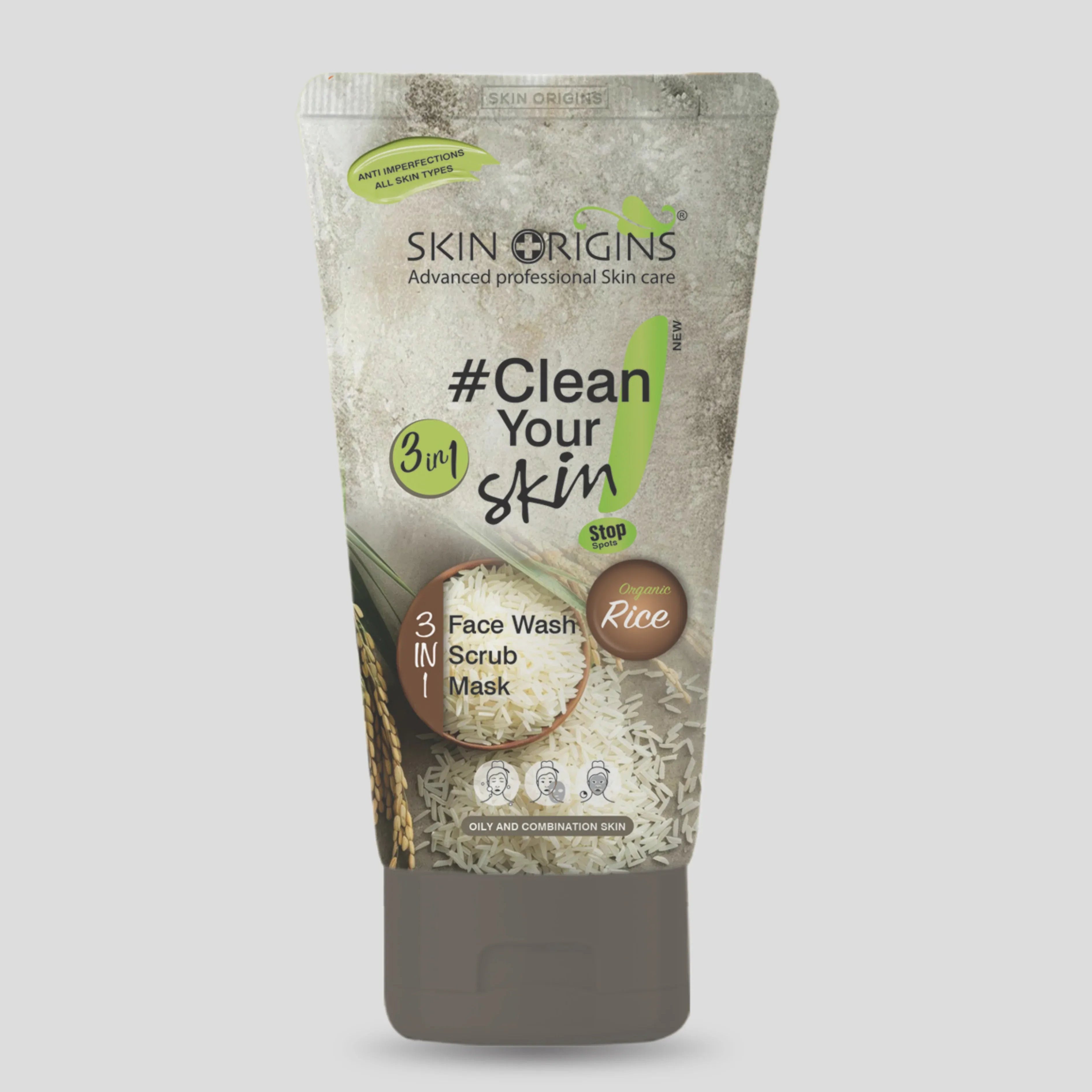 Skin Origins Organic Rice 3-in-1 - 100ml