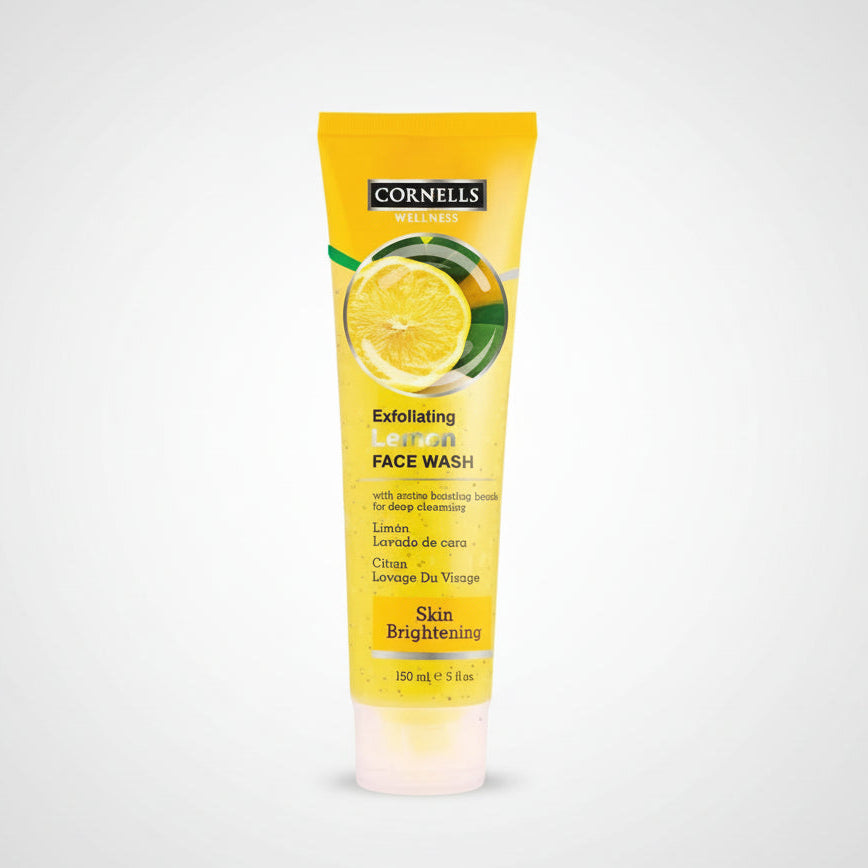 Cornells Wellness Exfoliating Lemon Face Wash - 150ml
